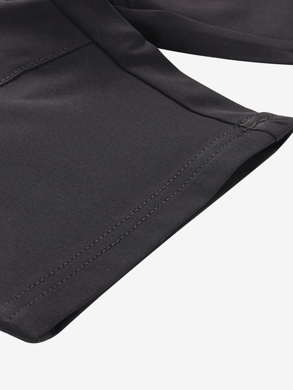 ALPINE PRO Dječje softshell kratke hlače ALPINE PRO BAKO crne