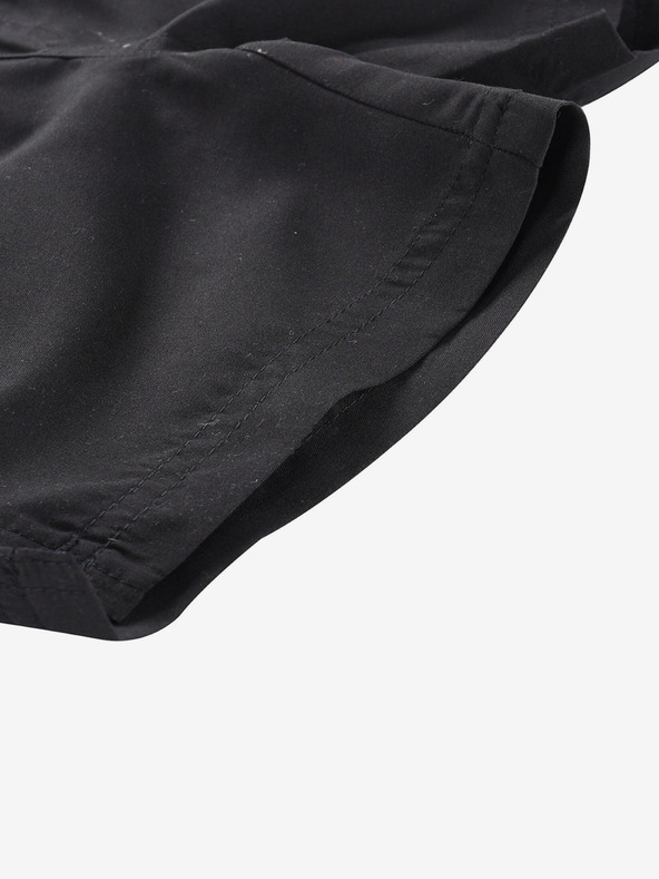 ALPINE PRO Crne kratke hlače Alpine Pro QUILO za dječake