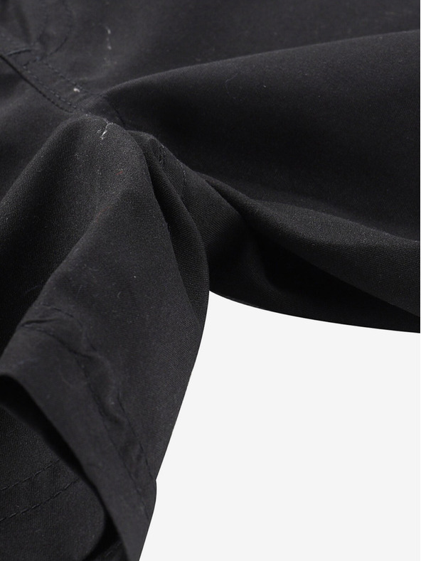 ALPINE PRO Crne kratke hlače Alpine Pro QUILO za dječake