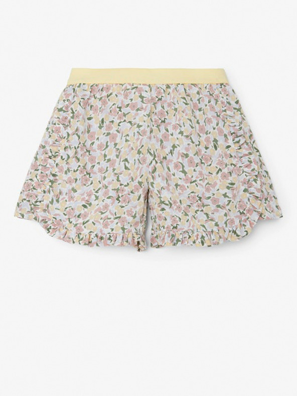 name it Bijelo-ružičaste cvjetne kratke hlače za djevojčice nazivaju ga Finna