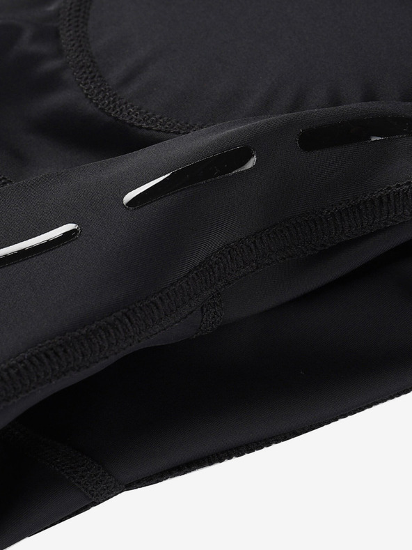 ALPINE PRO Dječje biciklističke hlače Alpine Pro ARSO crne