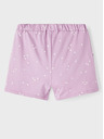 name it Svjetloljubičaste djevojačke kratke hlače s uzorkom nazvane su Henny