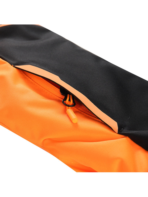 ALPINE PRO Muška skijaška jakna s ptx snježnom membranom ALPINE PRO DEAR neon shocking narančasta