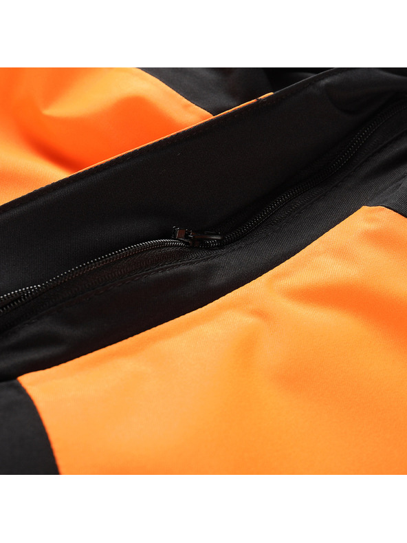 ALPINE PRO Muška skijaška jakna s ptx snježnom membranom ALPINE PRO DEAR neon shocking narančasta