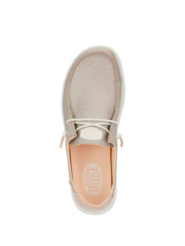 Hey Dude Ženske bež-ružičaste mokasinke Hey Dude
