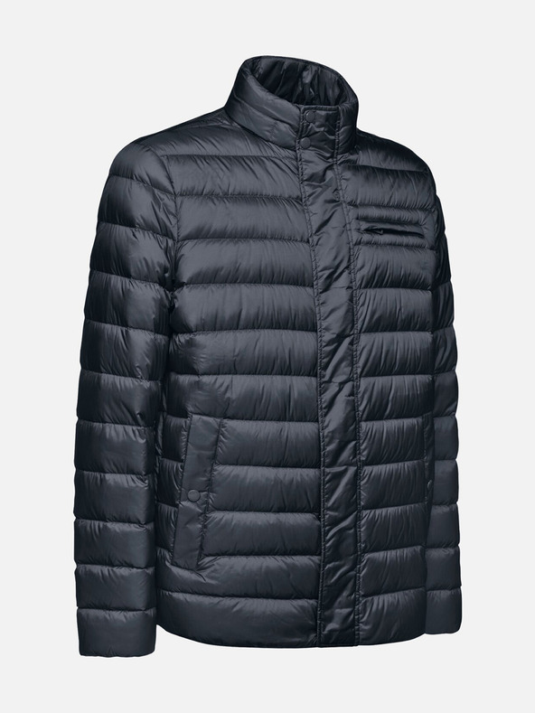 Geox Tamno plava muška prošivena jakna Geox Warrens