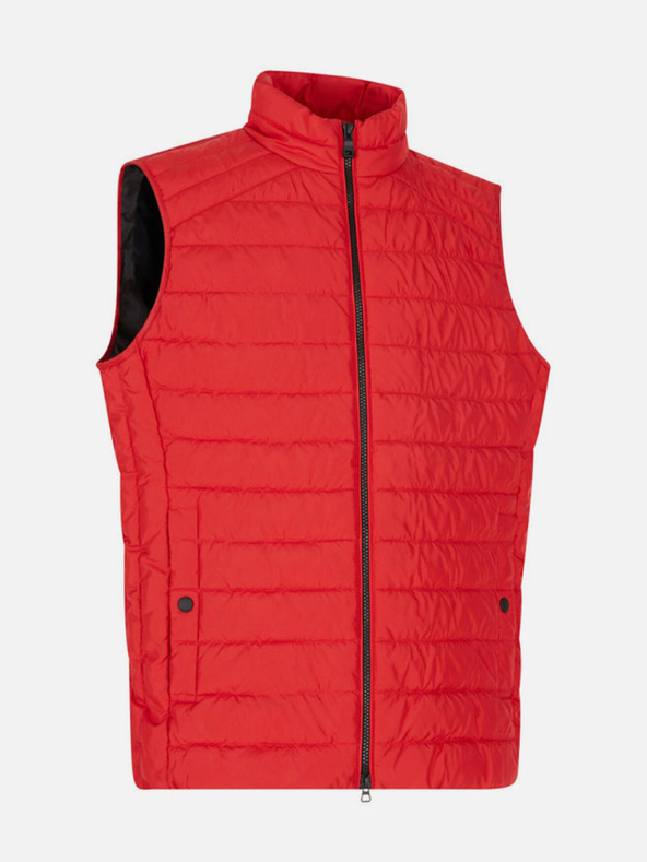 Geox Crveni muški pernati prsluk Geox Kennet