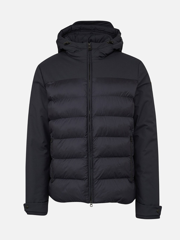 Geox Crna muška prošivena jakna Geox Sapienza