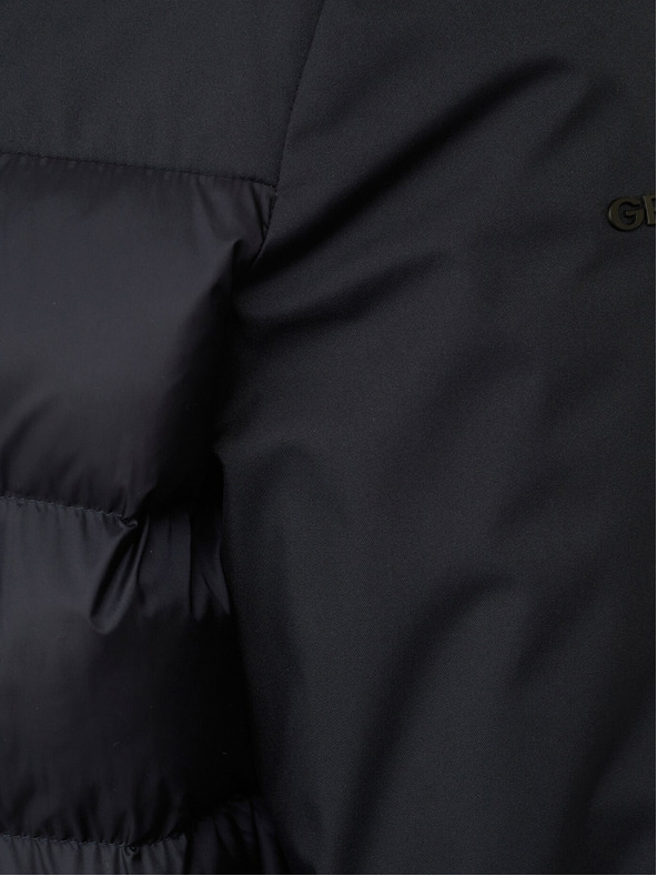 Geox Crna muška prošivena jakna Geox Sapienza