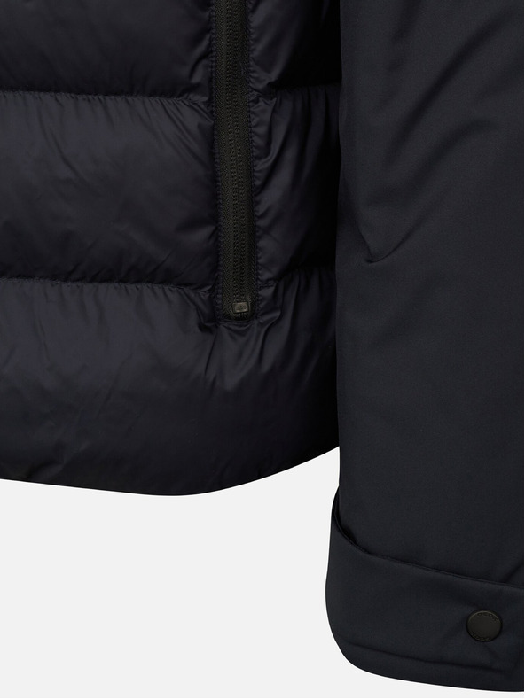 Geox Crna muška prošivena jakna Geox Sapienza