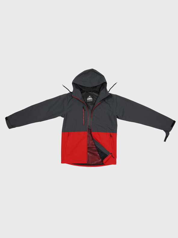 Horsefeathers Jakna Closter II - phantom/lava crvena veličina L HORSEFEATHERS