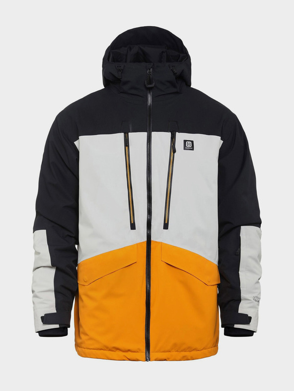 Horsefeathers Neizolirana jakna Halen II - crna/blistavo žuta veličina L HORSEFEATHERS