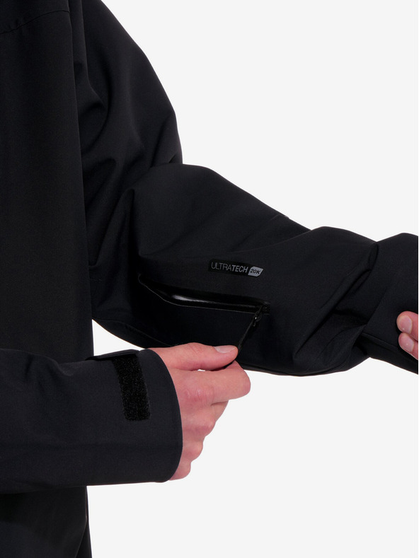 Horsefeathers Troslojna jakna Terra - crna veličina M Horsefeathers