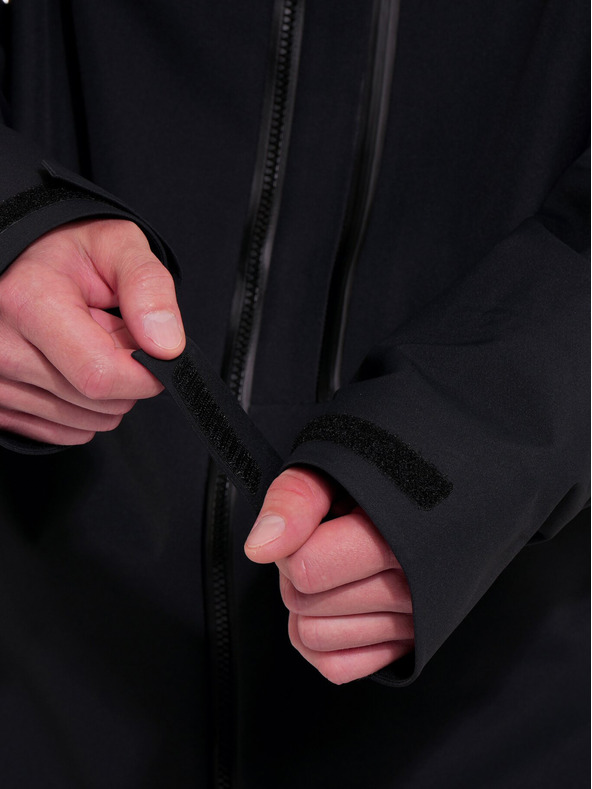 Horsefeathers Troslojna jakna Terra - crna veličina M Horsefeathers