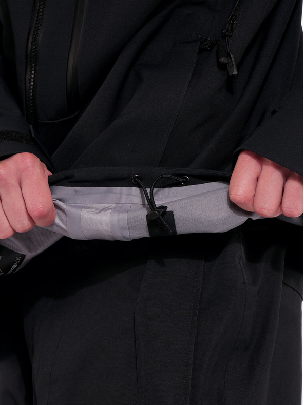 Horsefeathers Troslojna jakna Terra - crna veličina M Horsefeathers