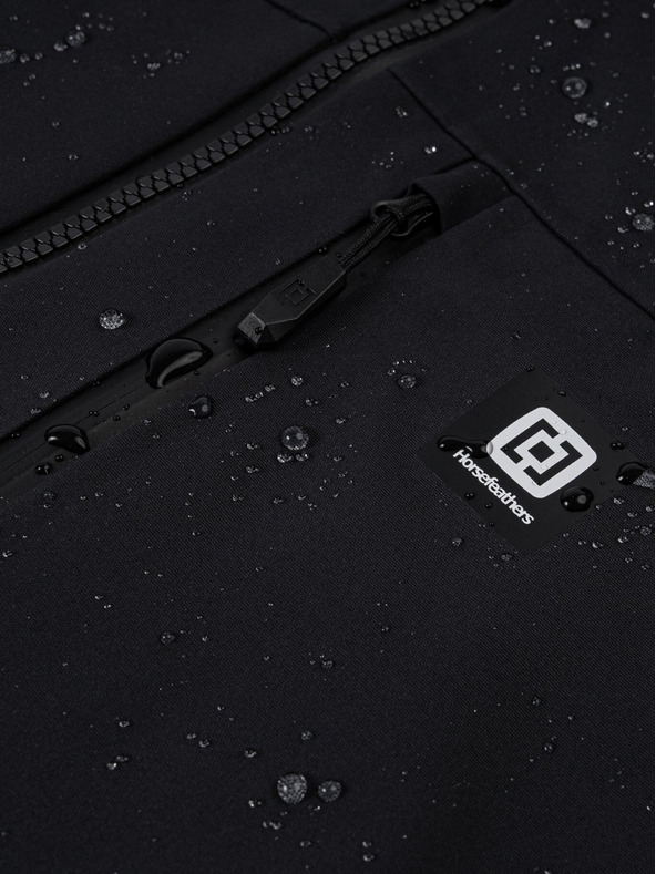 Horsefeathers Troslojna jakna Terra - crna veličina M Horsefeathers