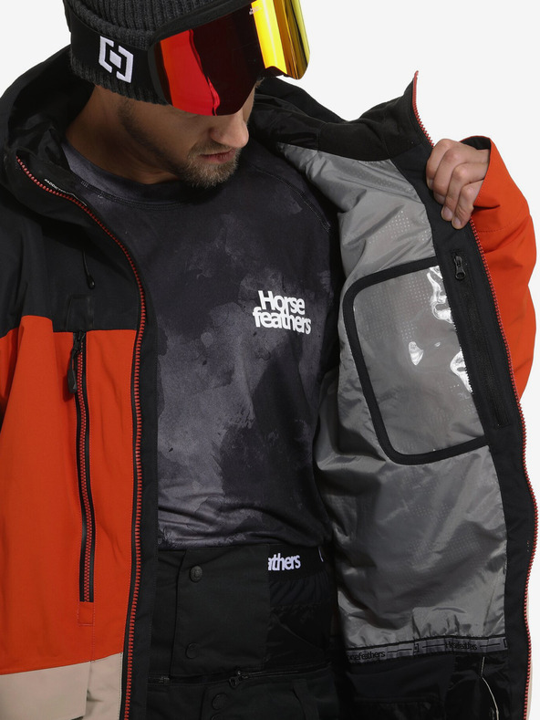 Horsefeathers Halen II jakna - crvena glina/mojave konjsko perje