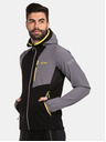 Kilpi Sivo-crna muška jakna za trčanje Kilpi BALEO-M