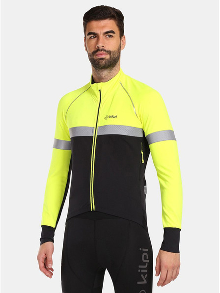 Kilpi Žuto-crna muška softshell biciklistička jakna Kilpi NERETO-M