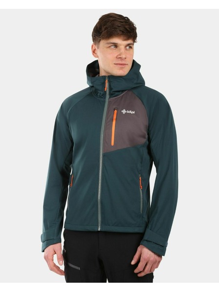 Kilpi Muška softshell jakna Kilpi BELTRA-M Tamnozelena