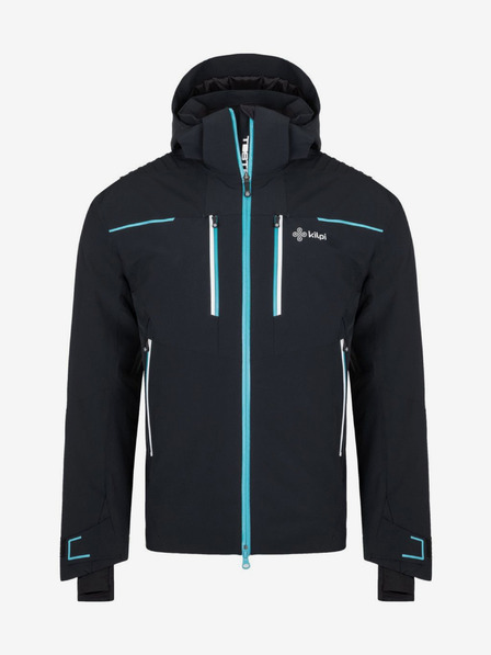 Kilpi Crna muška skijaška jakna Kilpi TEAM JACKET-M