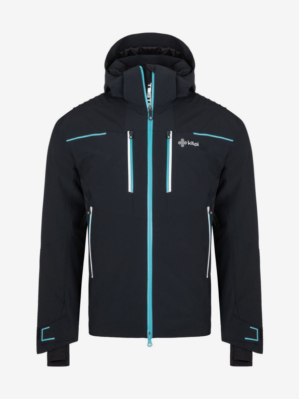 Kilpi Crna muška skijaška jakna Kilpi TEAM JACKET-M