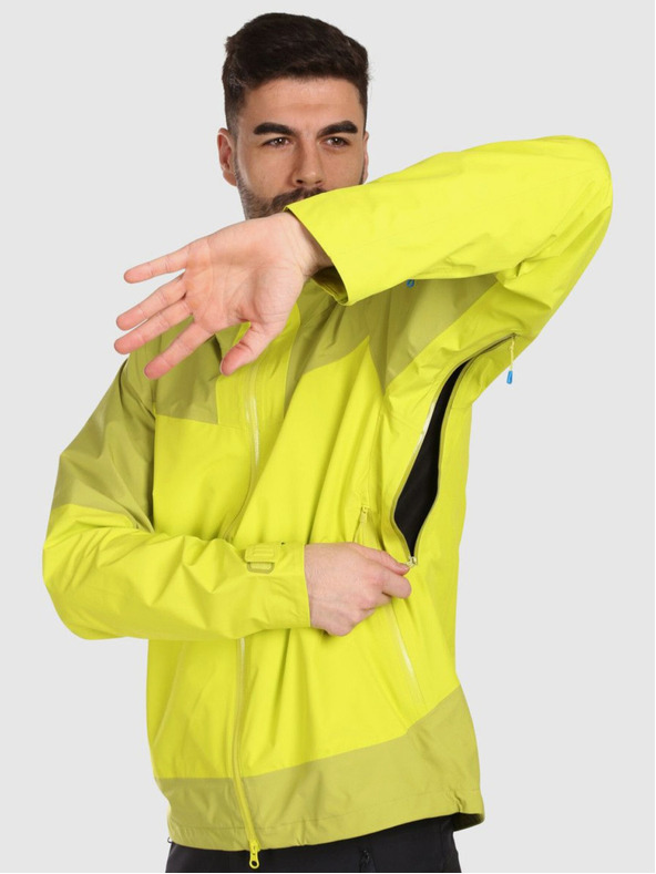 Kilpi Muška hardshell vodootporna jakna Kilpi MAMBA-M svijetlo zelena