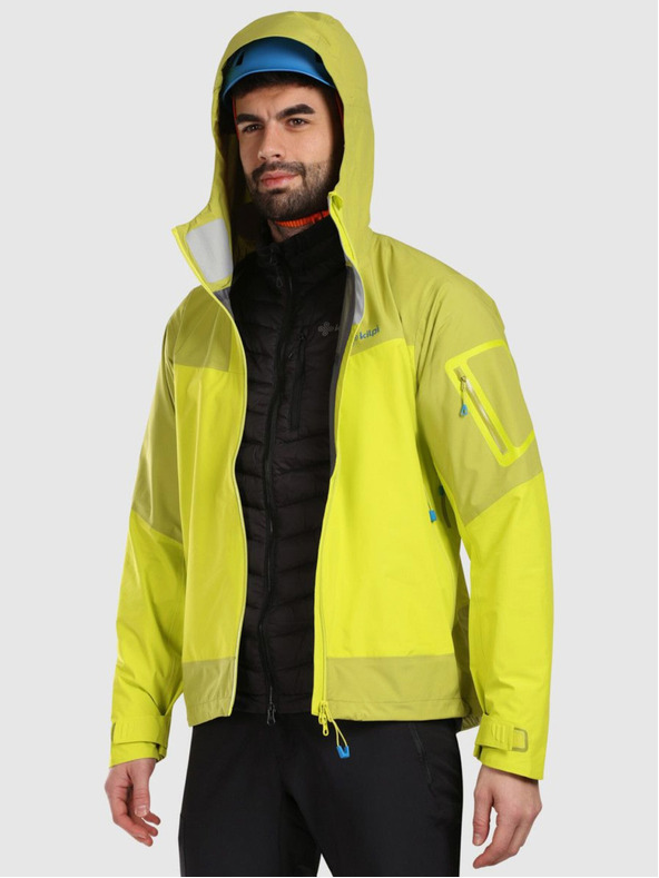 Kilpi Muška hardshell vodootporna jakna Kilpi MAMBA-M svijetlo zelena