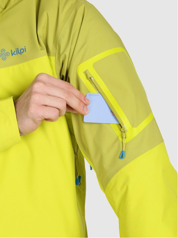 Kilpi Muška hardshell vodootporna jakna Kilpi MAMBA-M svijetlo zelena