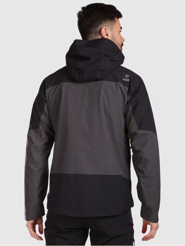 Kilpi Muška hardshell vodootporna jakna Kilpi MAMBA-M Tamno siva