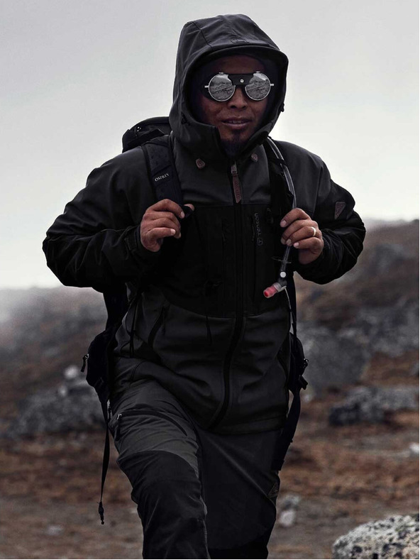 Tenson muška outdoor jakna TENSON Himalaya 3L Shell M crna
