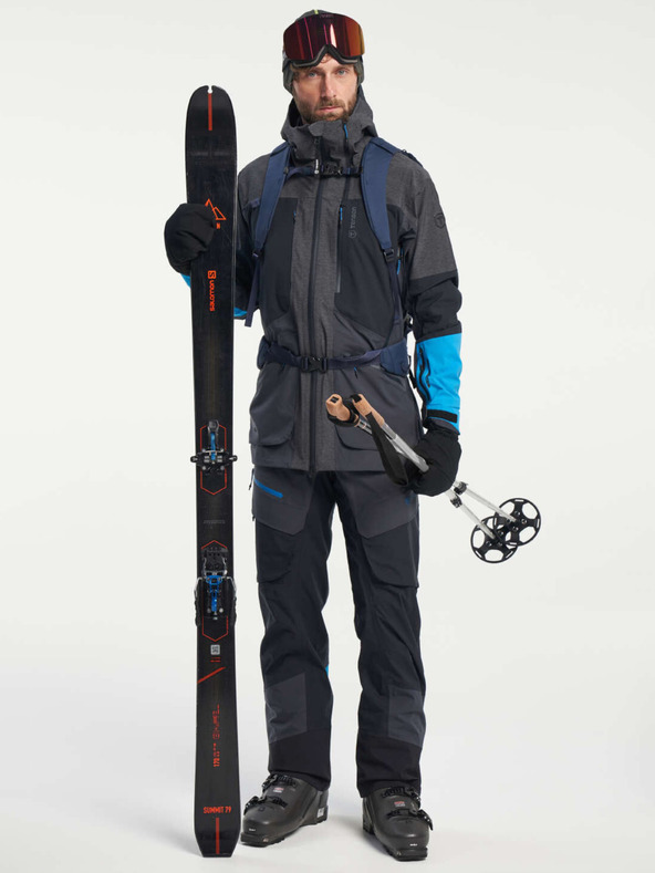 Tenson muška skijaška alpska membranska jakna TENSON Touring Shell Jacket M tamno siva