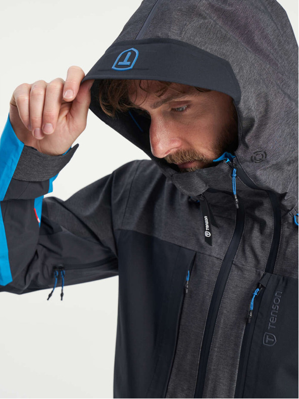 Tenson muška skijaška alpska membranska jakna TENSON Touring Shell Jacket M tamno siva