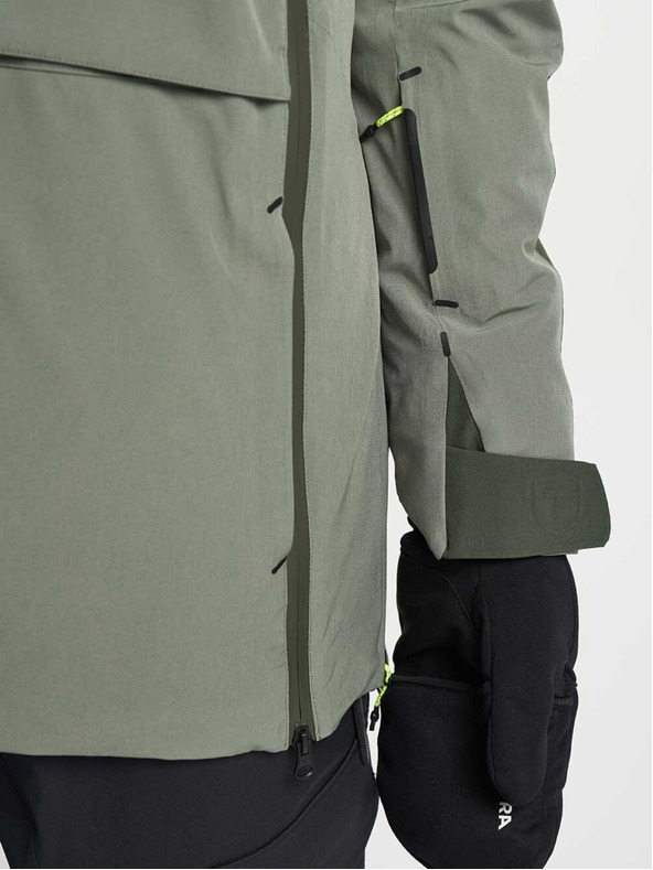 Tenson muška skijaška jakna TENSON Aerismo JackoRak M sivo-zelena