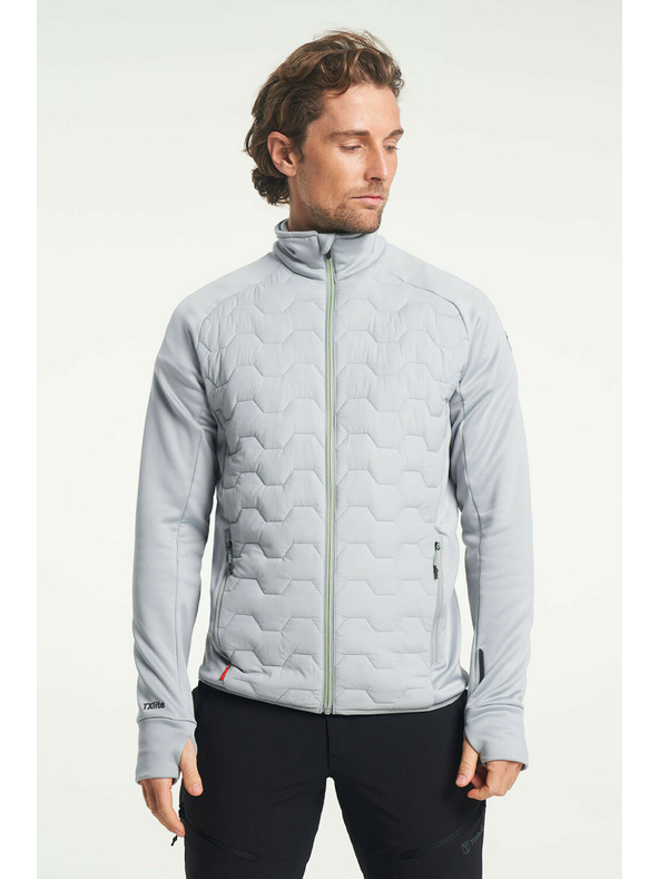 Tenson muška hibridna jakna TENSON TXlite Hybrid Zip M svijetlo siva