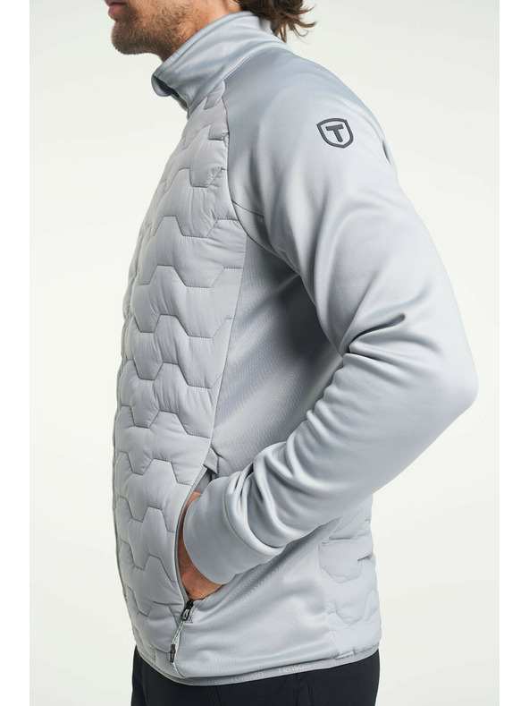 Tenson muška hibridna jakna TENSON TXlite Hybrid Zip M svijetlo siva