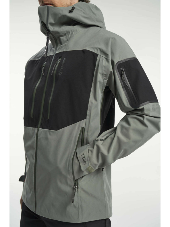 Tenson muška outdoor jakna TENSON TXlite Shell Jacket M sivo-zelena