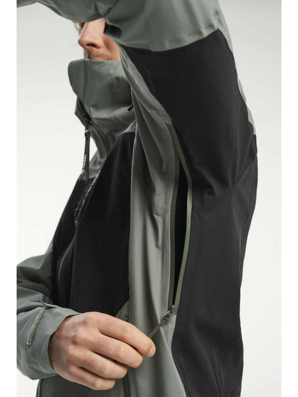 Tenson muška outdoor jakna TENSON TXlite Shell Jacket M sivo-zelena