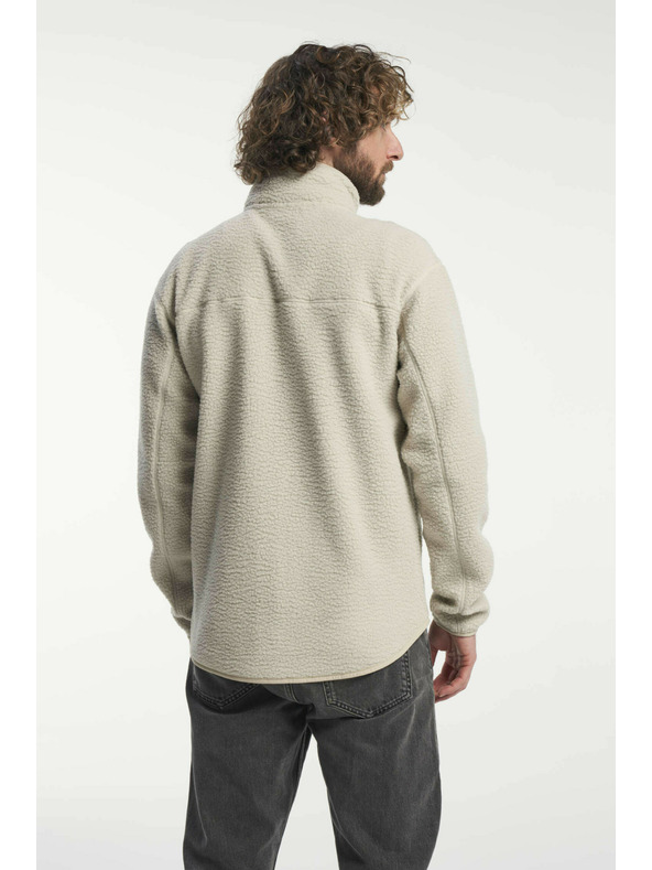 Tenson Muška flis jakna Tenson Yoke Full Zip M svijetlo bež