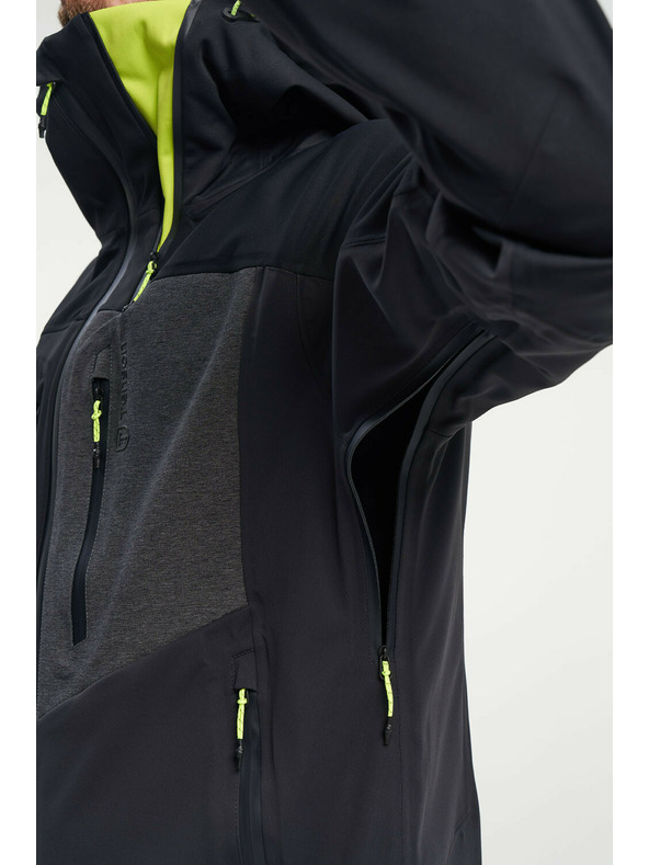 Tenson muška skijaška alpska softshell jakna TENSON Touring Softshell M tamno siva