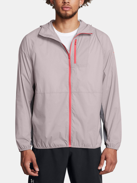 Under Armour Muška jakna Under Armour LAUNCH LIGHTWEIGHT JKT-GRY