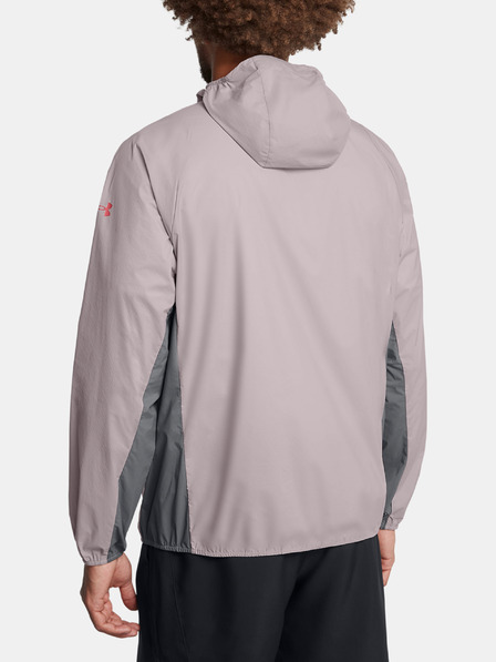 Under Armour Muška jakna Under Armour LAUNCH LIGHTWEIGHT JKT-GRY