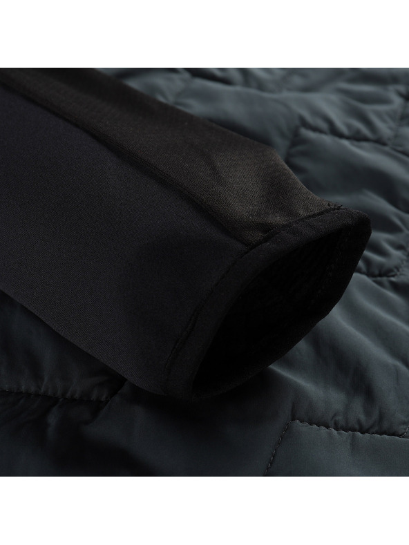 ALPINE PRO Muška dukserica s merino punjenjem ALPINE PRO JORW tamno sive boje