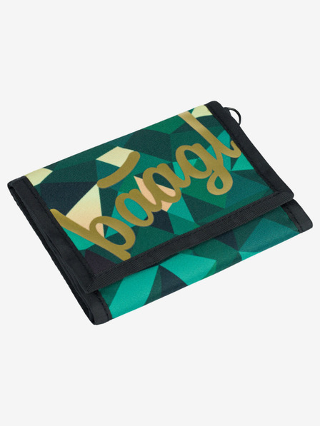 BAAGL  Zeleni novčanik Baagl Polygon