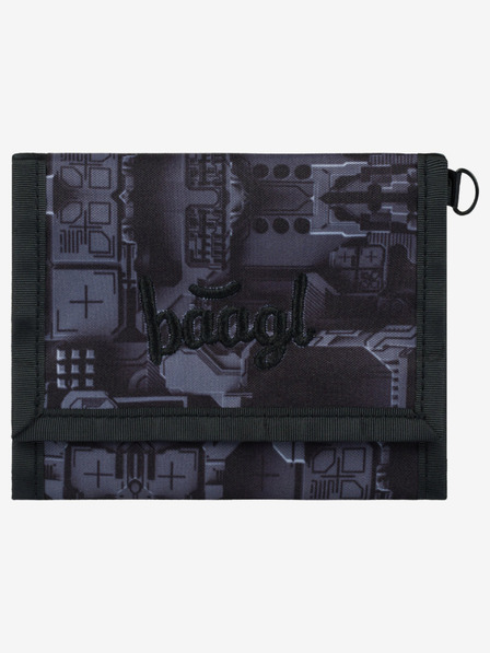 BAAGL  Sivi novčanik Baagl Technic