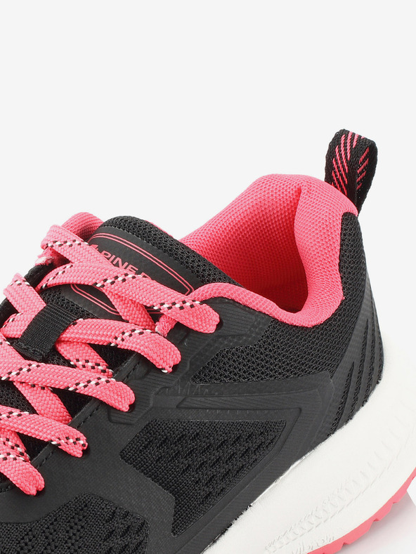 ALPINE PRO Sportske tenisice za trčanje s antibakterijskim uloškom ALPINE PRO NAREME crne boje