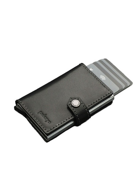 Pularys Pularys muški koženi novčanik Easy crni 210314101