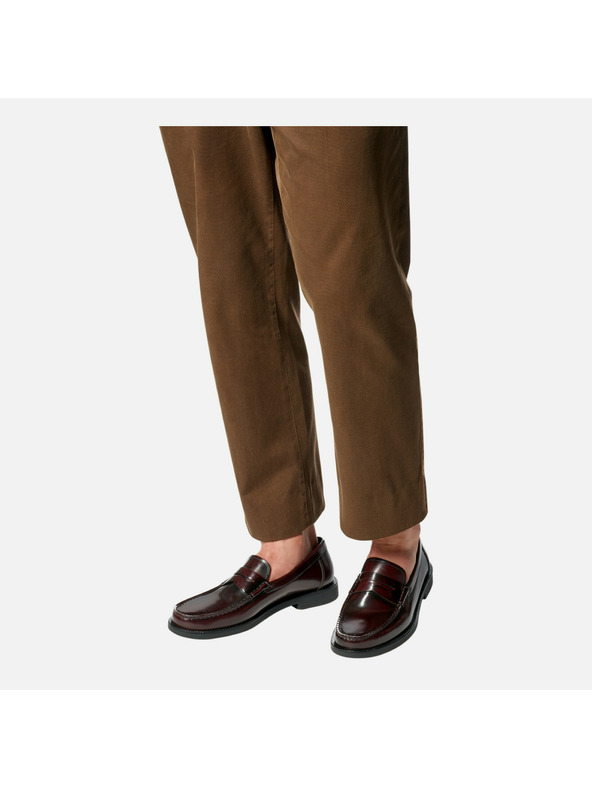 Geox Tamnosmeđe muške mokasine Geox Recanati