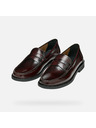 Geox Tamnosmeđe muške mokasine Geox Recanati