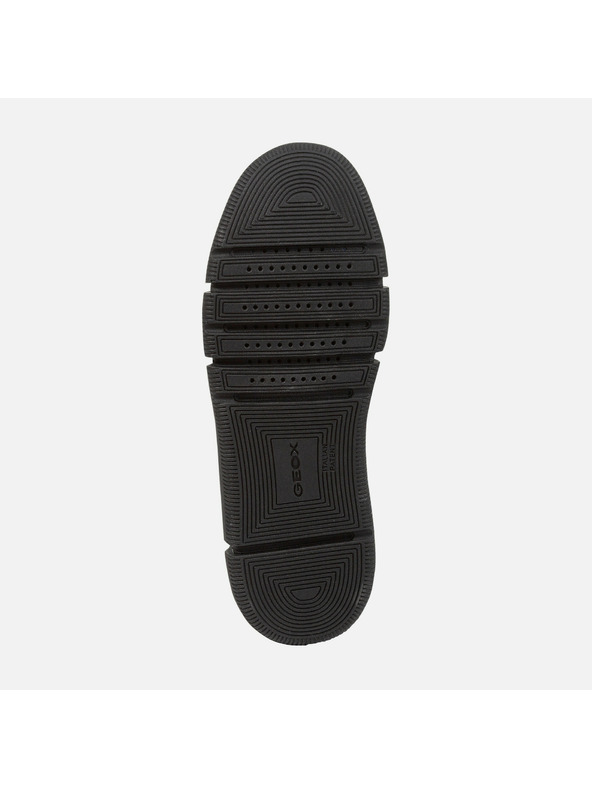 Geox Tamnosmeđe muške mokasine Geox Adacter M Wide